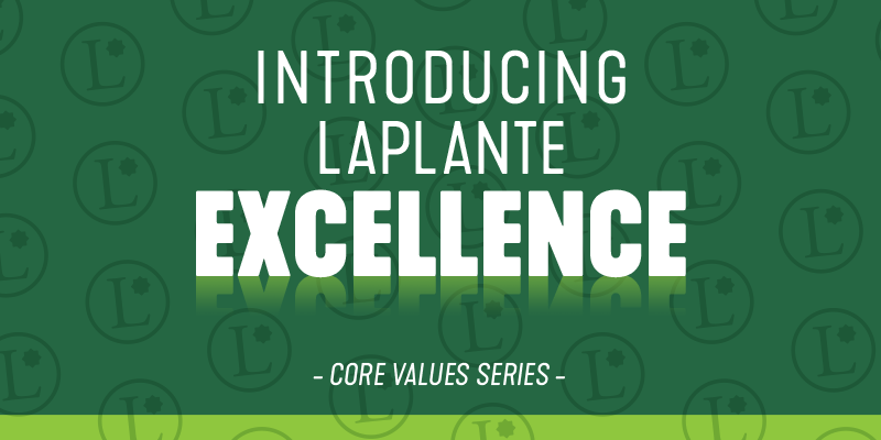 LaPlante Excellence header